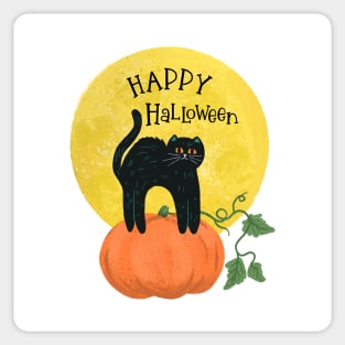 Kitty Halloween Sticker